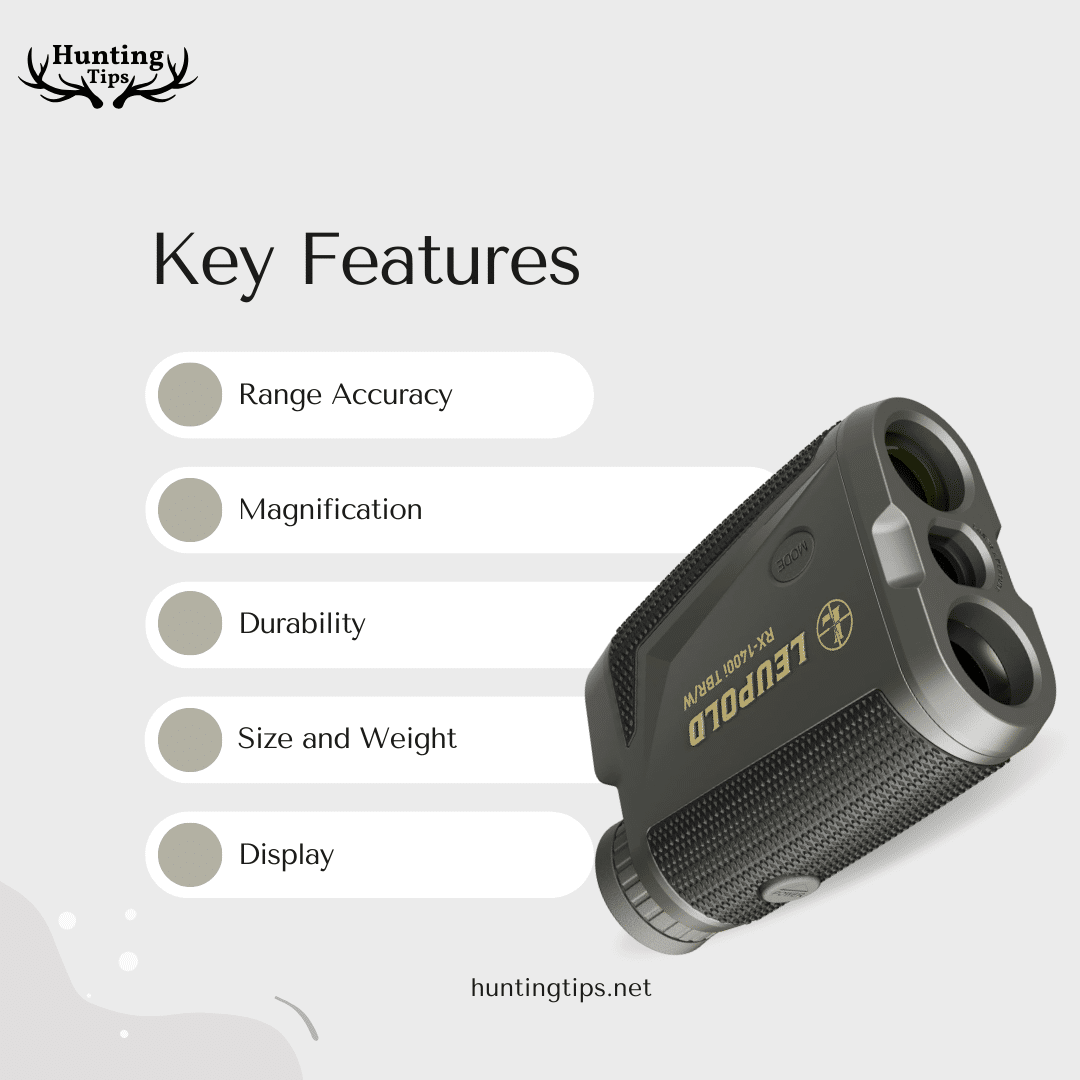 Key Features for hunting rangefinders