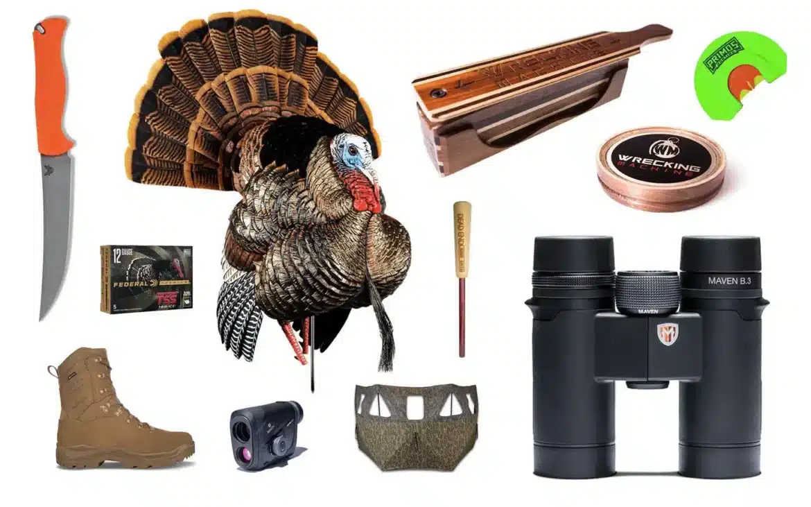 Turkey hunting Gear Collage
