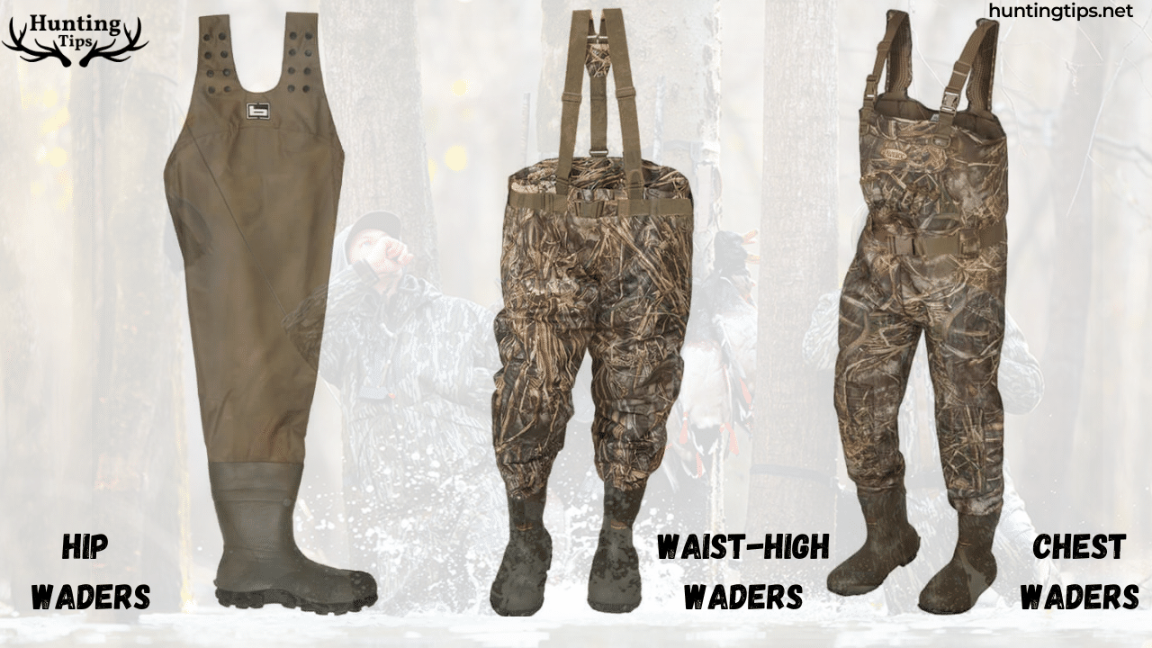 Types of Duck Hunting Waders 